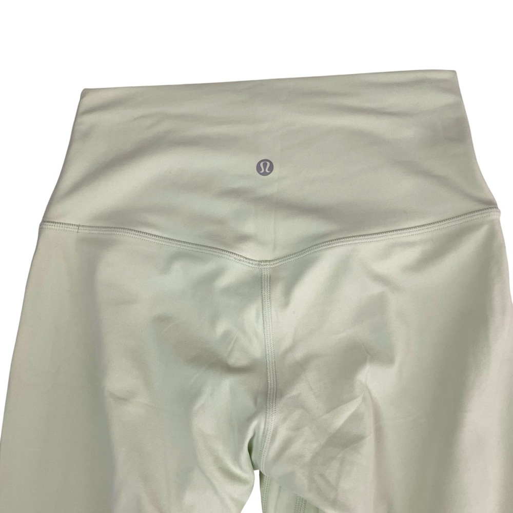 lululemon Align High Rise Legging Nulu 25” Creamy Mint Sz 6 - Picture 8 of 12